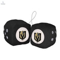 Vegas Golden Knights Fuzzy Dice - Cool Brand Designs