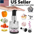 Vegetable Fruit Salad Onion Garlic Food Hand Chopper Cutter Slicer Peeler Dicer - Cool Brand Designs