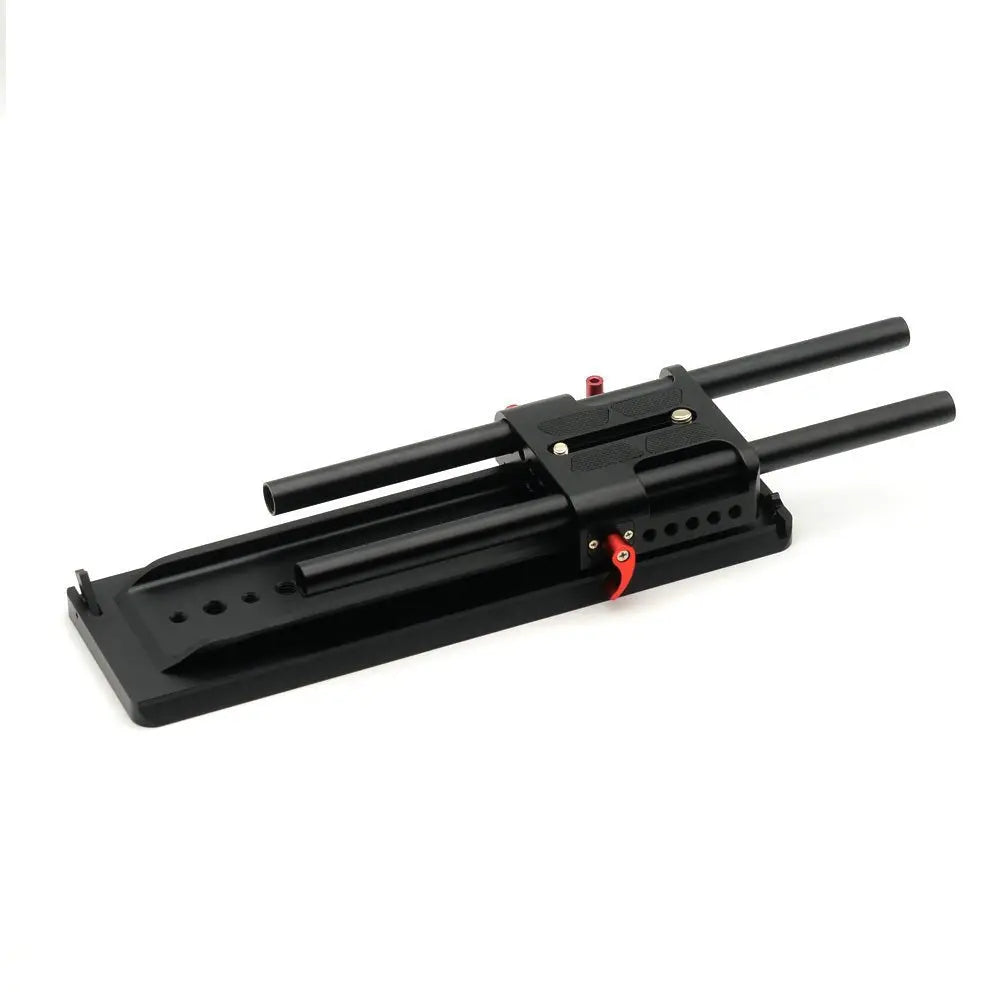 VELEDGE 15mm Camera BasePlate with ARRI Dovetail Plate black - Cool Brand Designs