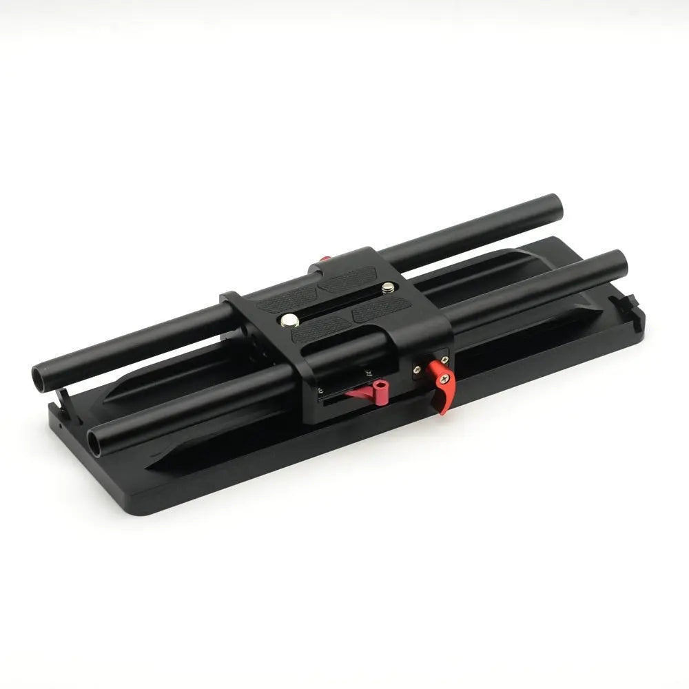VELEDGE 15mm Camera BasePlate with ARRI Dovetail Plate black - Cool Brand Designs