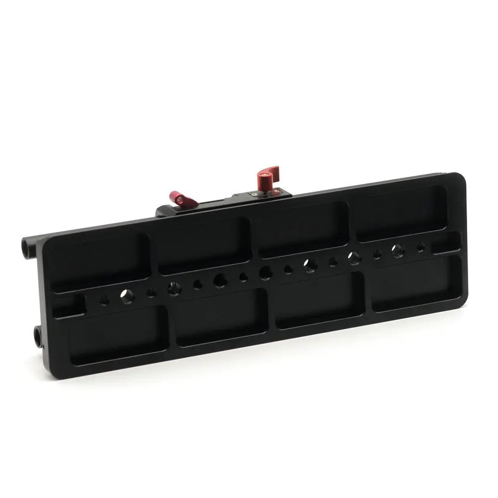 VELEDGE 15mm Camera BasePlate with ARRI Dovetail Plate black - Cool Brand Designs