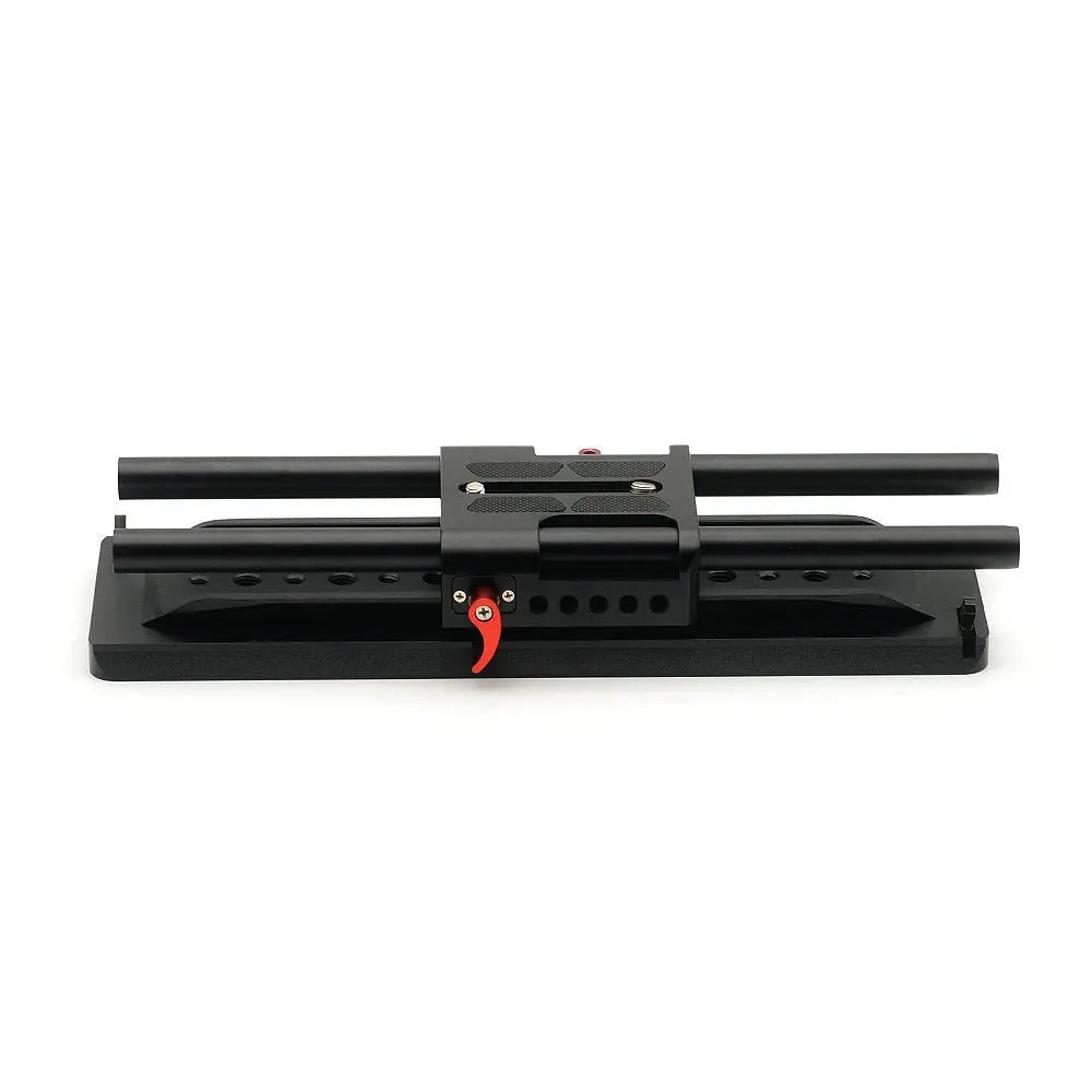 VELEDGE 15mm Camera BasePlate with ARRI Dovetail Plate black - Cool Brand Designs