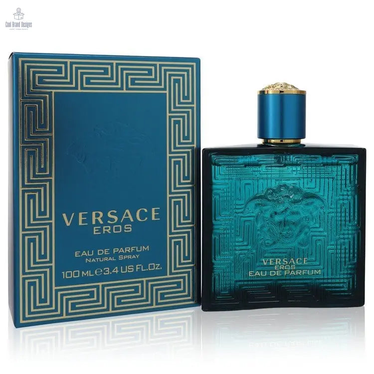 Versace Eros by Versace Eau De Parfum Spray 3.4 oz (Men) - Cool Brand Designs