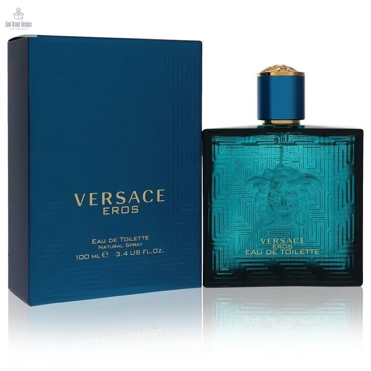 Versace Eros by Versace Eau De Toilette Spray 3.4 oz (Men) - Cool Brand Designs