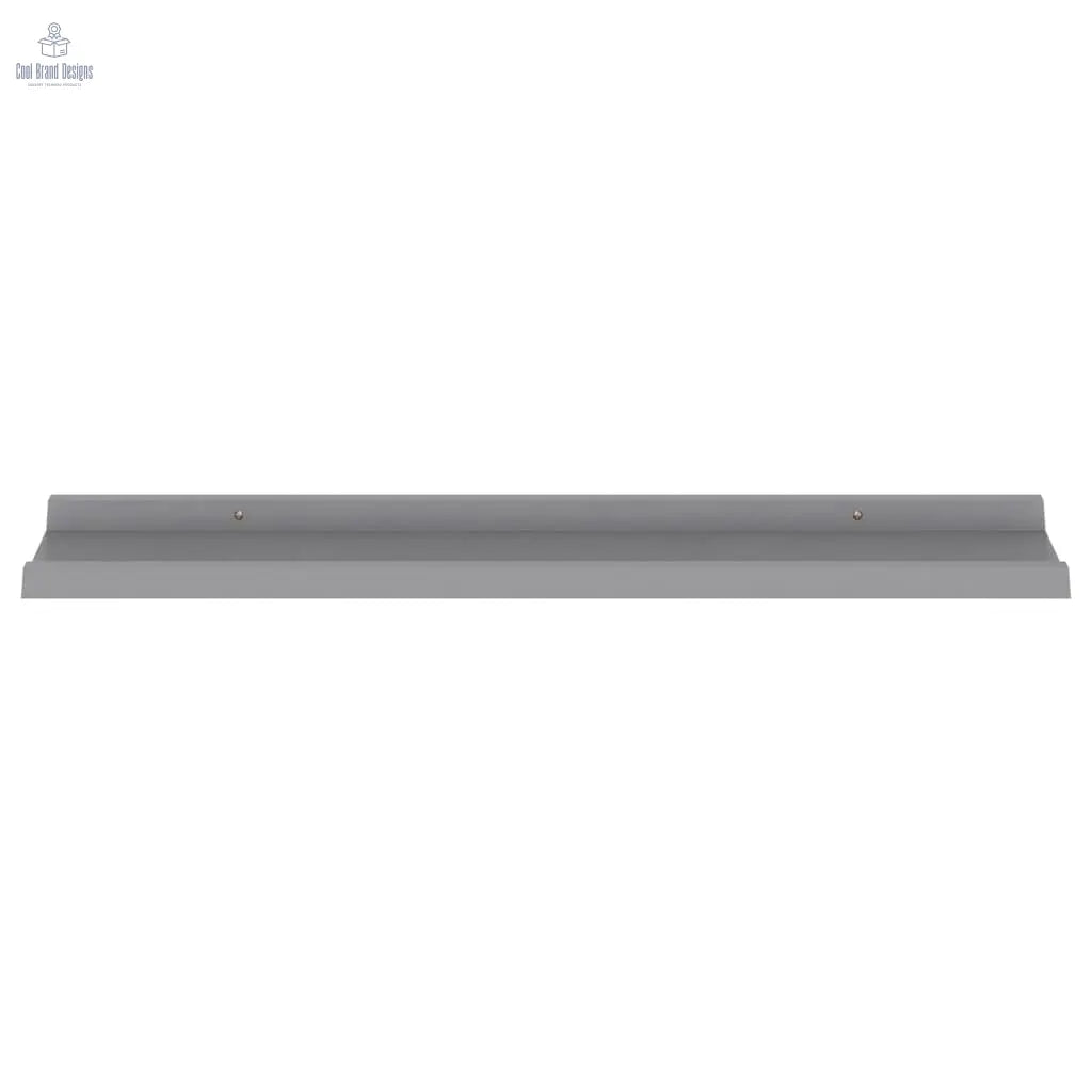 Wall Shelves 4 pcs Gray 31.5"x3.5"x1.2 - Cool Brand Designs