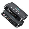 Wireless Audio Transmitter LED Digital Display Aux Rca Spdif Connection Adapter Fm Transmitter Black - Cool Brand Designs