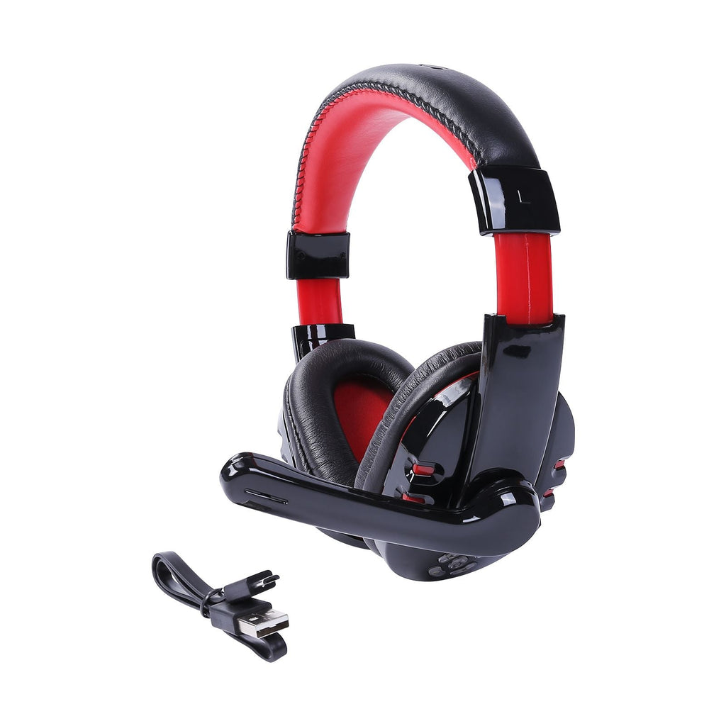 Wireless Bluetooth 4.2 Over Ear Earphone, Noise-Canceling Adjustable Earphone, Deep Bass Stereo Gaming Micro Headphones - Cool Brand Designs