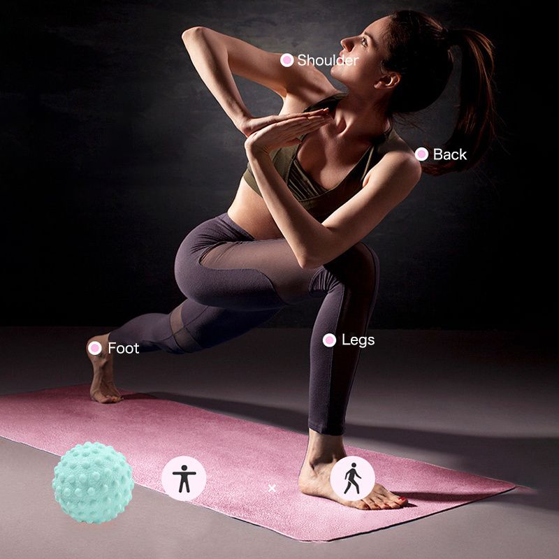 Yoga Body Massager Ball, Manual Yoga Massager Ball For All Over Body Trigger Point Care, Muscle Relaxation - Cool Brand Designs